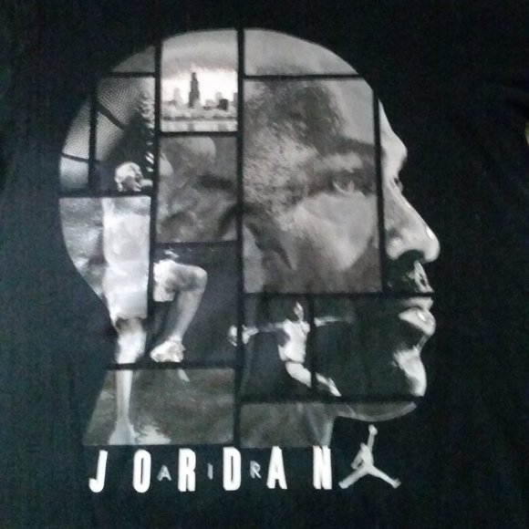 Vintage Air Jordan black t-shirt EUC - Picture 2 of 4